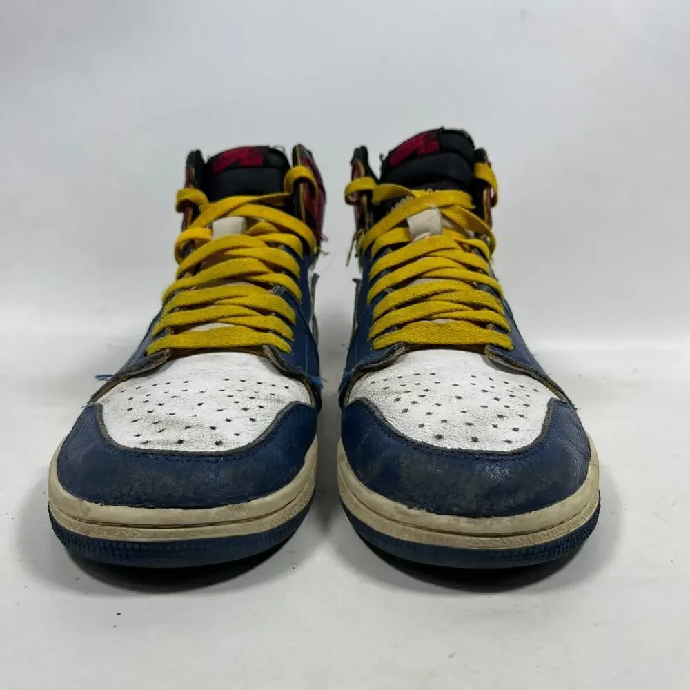 AIR JORDAN 1 High Union Los Angeles LA Storm Blue Size 9 2018 BV1300 146